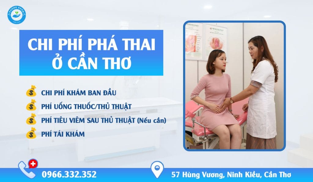 Chi phí phá thai Cần Thơ