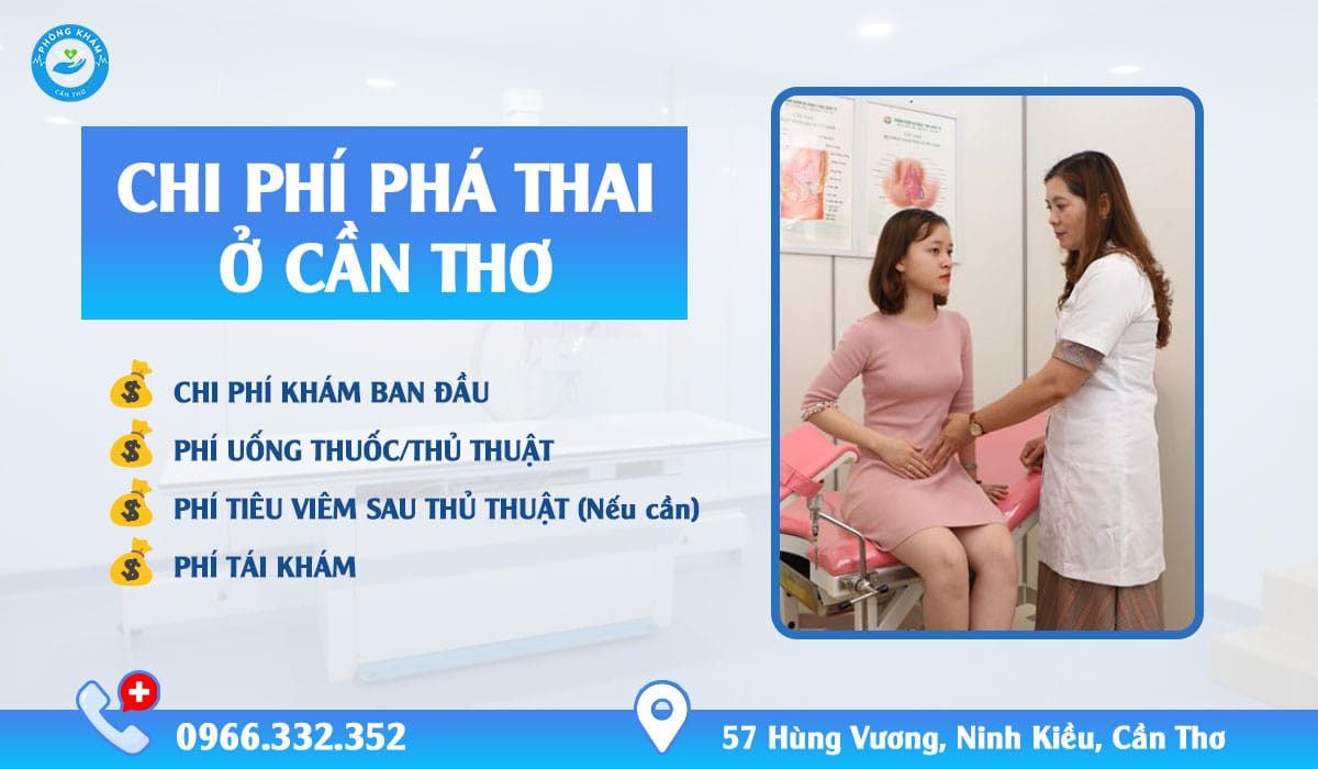Chi phí phá thai Cần Thơ