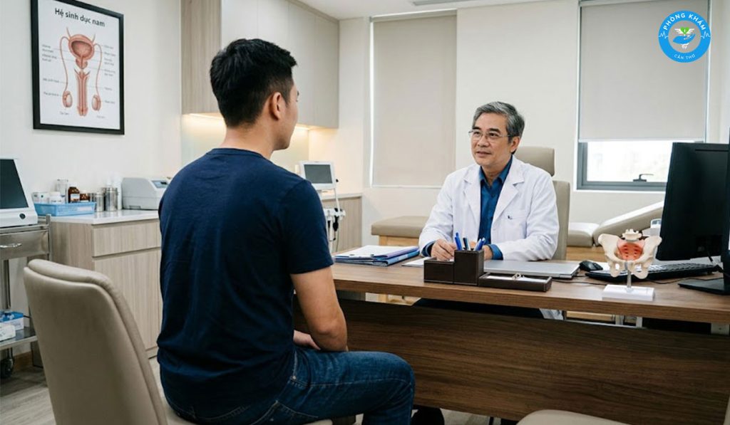 Nam giới nên khám chuyên khoa khi việc áp dụng các phương pháp chữa xuất tinh sớm tại nhà không hiệu quả