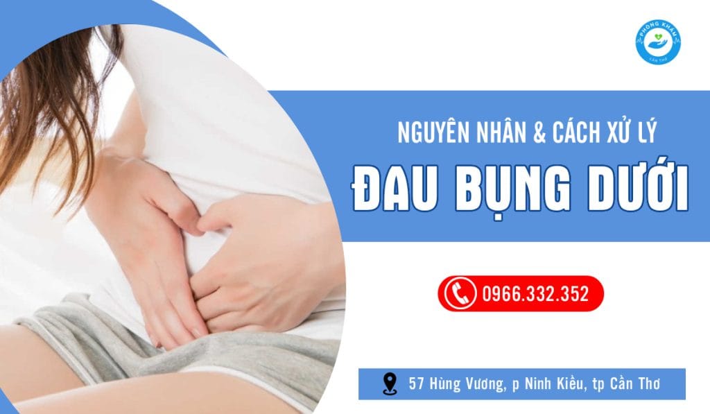 Nguyên nhân đau bụng dưới ở nữ
